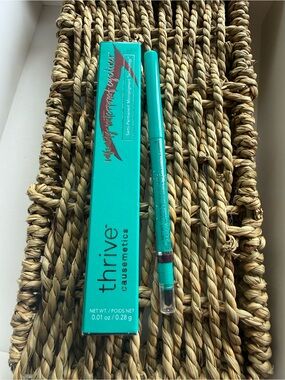 Thrive Causemetics Alondra Aubergine Infinity Waterproof Eyeliner Full Size New